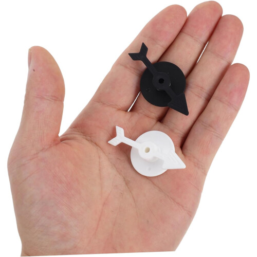 10pcs DIY Plastic Turntable Game Pointers Lightweight Rotating Arrows 2
