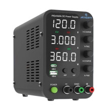 JESVERTY Lab Power Supply 120V Bench Power Voltage Regulator Benchtop Switching Power for Electronics Repair EU Plug