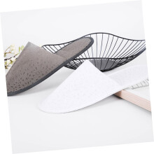 10 pares de pantuflas desechables antideslizantes para huéspedes, hoteles, salones, viajes y para el hogar.