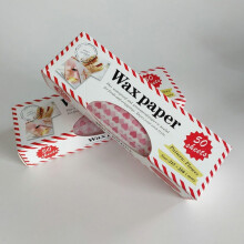 150pcs Baking Wax Paper Greaseproof Waterproof Food Wrapping Paper Assorted