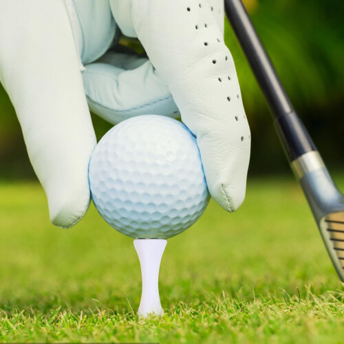 Plástico Golf Tees Golf Ball Practice Stands Design de castelo reutilizável 1