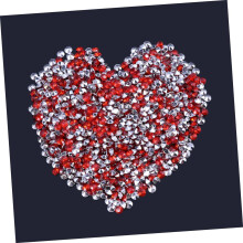 1000pcs DIY Crafts Crystal Beads Acrylic Rhinestones for Nail Tip Wedding Bouquet Garment Accessory