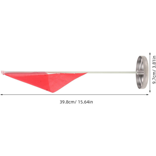 2 copas de práctica de golf con bandera, 10 cm, de acero inoxidable. 1
