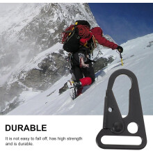 12pcs Zinc Alloy Spring Snap Hooks Carabiner Buckles Multi-functional