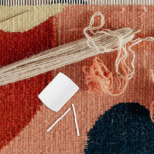 10 Rolls Latch Hook Rug Yarn Set, Pre-Cut Acrylic Woolen Yarn for DIY Crochet and Knitting Crafts