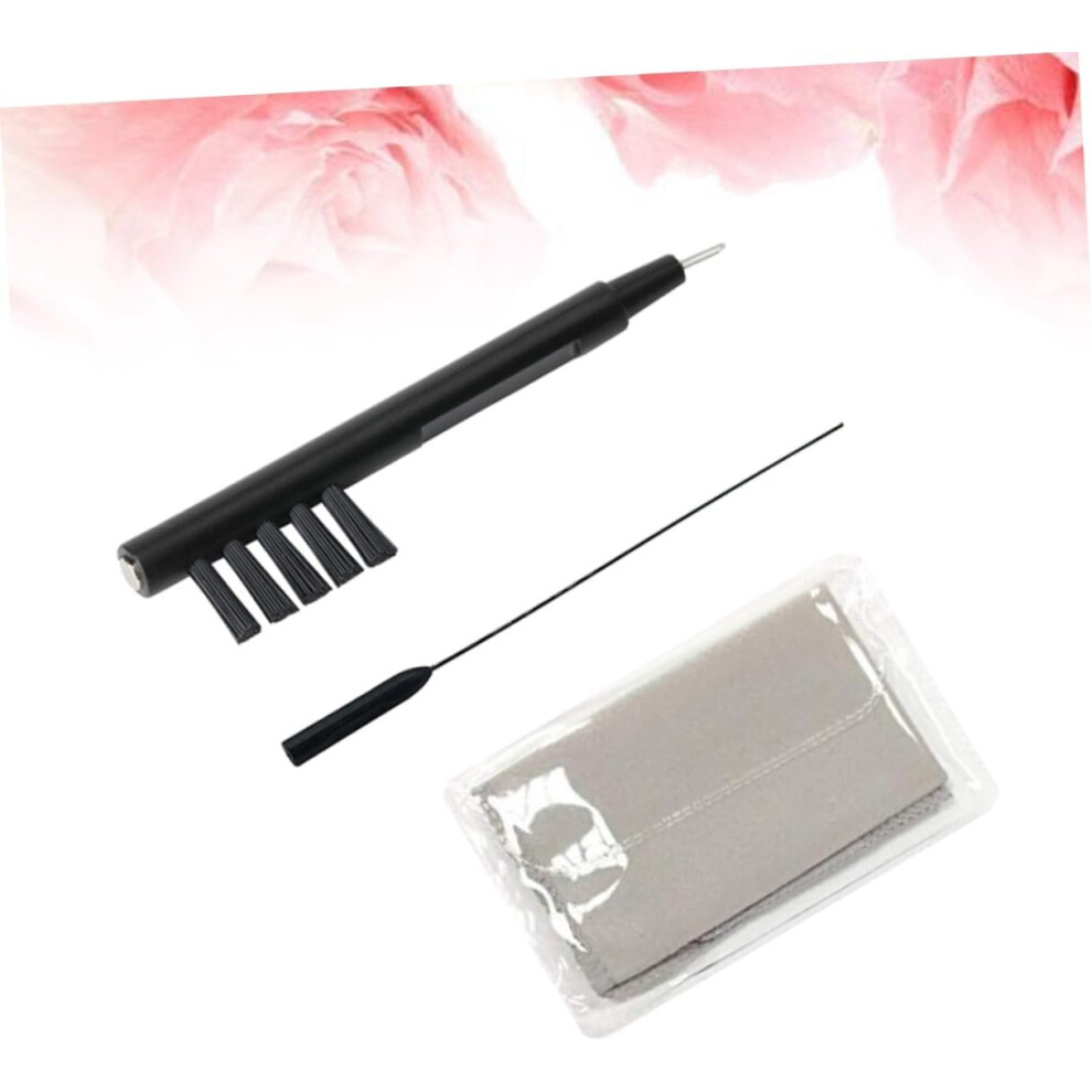 Hkhbjs 12Pcs Multifunctional Hearing Aid Cleaning Kit Brush Rod Cleaning Cloth And Earpiece Cleaner
