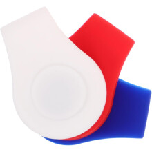 3 stk. golfhatteklips magnetisk silikonklemme 25 mm ballmarkørsett