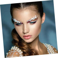 10 ensembles de strass pour le visage, bijoux de maquillage, sourcils et yeux, autocollants strass pour le visage et le corps