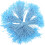 1000pcs Cotton Tag Fasteners Price Tag Ties with Security Loop Medium Sky Blue 1