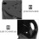 2pcs Outdoor Waterproof Camera Junction Box 10mm Diameter Black Dome Cable Storage Box 7