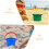 Baldes ao ar livre de 2pcs Baldes de praia meninos e meninas para edifício e armazenamento Sandcastle 4
