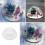 10pcs Half Round Dome Covers Dome Lids PVC Material Versatile Application Aesthetic Style 6