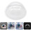 10pcs Half Round Dome Covers Dome Lids PVC Material Versatile Application Aesthetic Style 7