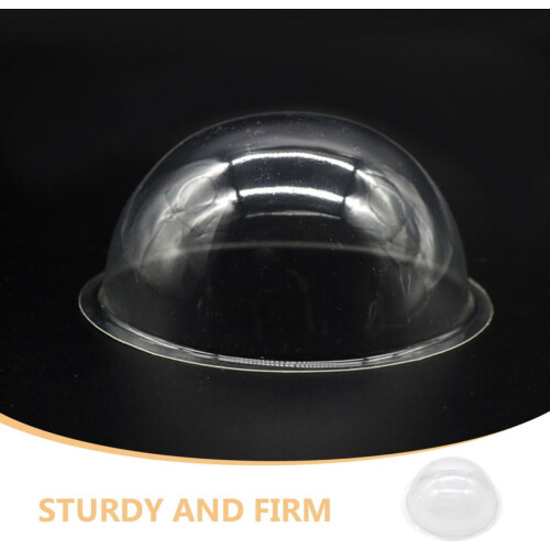 10pcs Half Round Dome Covers Dome Lids PVC Material Versatile Application Aesthetic Style 2