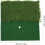 2Pcs Golf Practice Swing Mat with Simulated Grass Surface Beginner Golf Training Mat 2