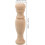 10Pcs Unfinished Solid Wood Staircase Spindles Roman Column Posts 7X1.8Cm 2