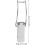 10pcs Heavy Duty Spring Hasp Stainless Steel Duckbill Buckle Multi-functional Box Hasp Lock 2