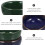 Ceramic Ink Dish Set 2pcs with Ice Crack Pattern, Multi-function Ink Plates in Peacock Green and Sapphire Blue 7