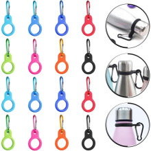 16er-Pack Wasserflaschenhalter, Flaschenaufhänger, Kletterzubehör für Outdoor-Sportarten, zufällige Farbe