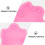 Silicone Chave Chain Cozinhar Moldes Cor Aleatória 2pcs Tasteless e Material Ambiental 1