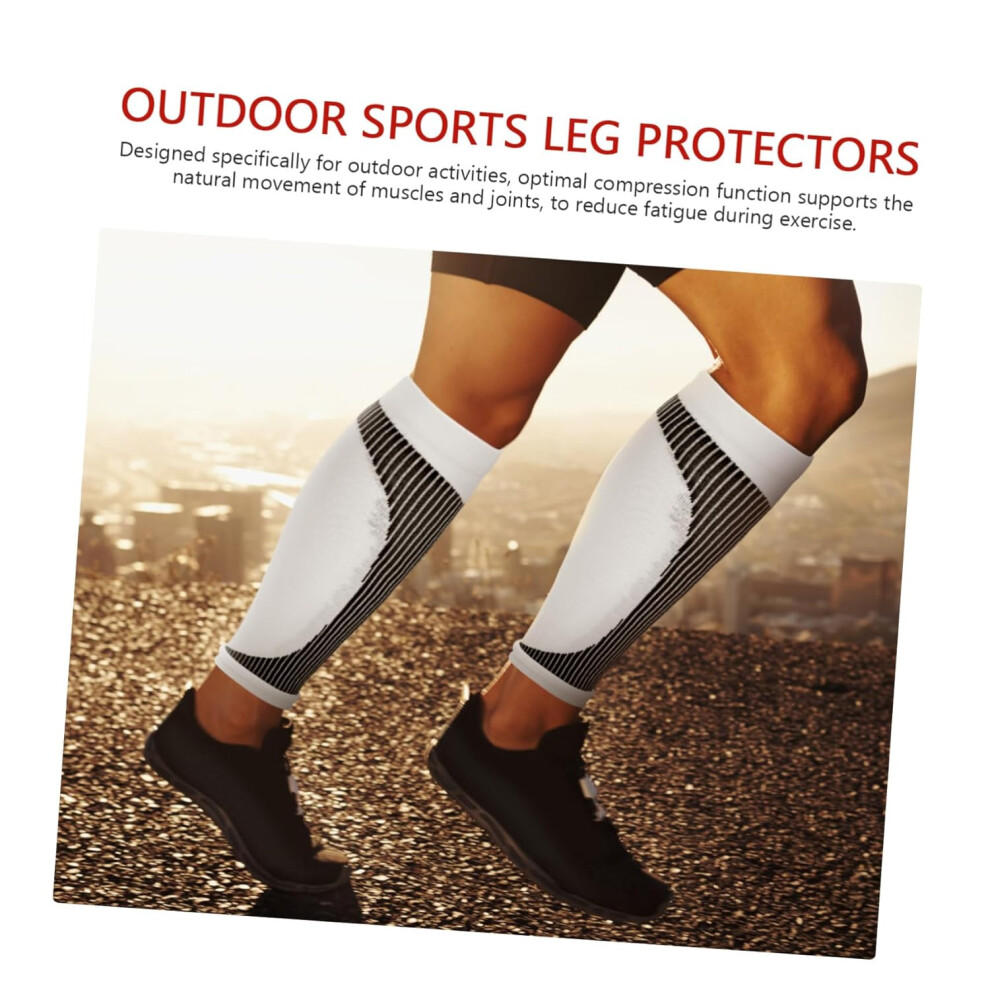 Hkhbjs Calf Compression Sleeves Breathable Design 2Pcs For Men And Women Elastic Sports Calf Support Braces