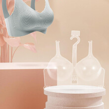 2Pcs Small Bra Mannequin with Plastic Hanger for Underwear and Display