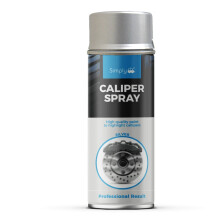 Silver Brake Caliper Spray Heat Resistant Paint High Gloss Finish 400ml Simply