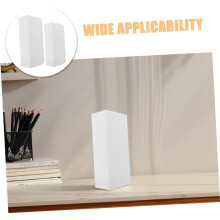 4 rechteckige Bastelschaumstoffblöcke für DIY-Projekte und Blumenarrangements, weiße Schaumstoffblöcke, 20 x 10 x 5 cm und 30 x 15 x 2,5 cm