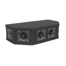 SoundLab 50 Watt RMS / 8 OHM, 6 Square Piezo Tweeter DJ Top Box Cabinet Speaker