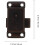2 Sets Vintage Cabinet Locks Antique Cupboard Lock 2