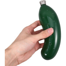 Fiaschetta tascabile in acciaio inossidabile, bottiglia da whisky compatta da viaggio per uomo e donna, ideale per attività all'aperto (150 ml).