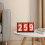 Portable Flip Scoreboard Tabletop Score Keeper with 3-Digit Display 6