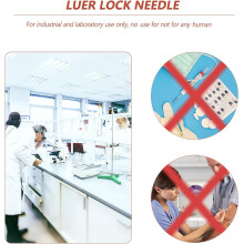 2 db rozsdamentes acél precíziós adagoló tompa hegyű Luer záras 20G 18G meghosszabbított 200 mm ragasztótinta laboratóriumi használatra