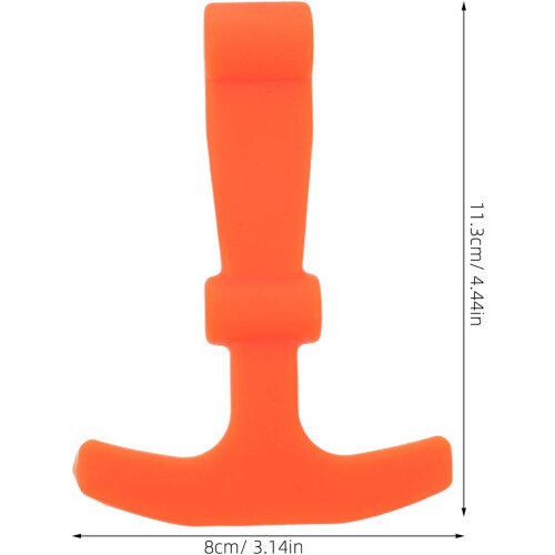 2Pcs -Handle Rubber Latch for Cooler Door, Flexible Silicone Draw Latches Replacement 1