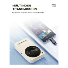 Digital Camera, Autofocus 48MP AF 4K Camera for Kids with 16X Zoom Anti Shake for Teens Kids Black