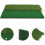 2Pcs Golf Practice Swing Mat with Simulated Grass Surface Beginner Golf Training Mat 8