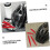 2 Sets Bicycle Helmet Replacement Pads Hook and Loop Fasteners Universal Foam Inserts 3