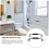2pcs Thickened Bathroom Handrails Sturdy Elderly Safety Handrails 7