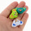 6pcs Koala Bear Tennis Racket Vibration Dampeners Soft String Shock Absorbers Deep Green 4