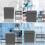 2 Sets 24-Slot Plastic Microscope Slides Storage Rack Lids Laboratory Slides Staining Jars Gray Staining Rack Kit 1