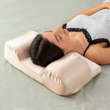 Ergonomisch nekkussen Satijnen hoes Rimpelpreventie