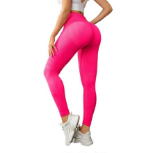 (S, Rose Red) Luveon Leggings 3D, Slimmove Anti Cellulite High Waisted Compression Yoga Pants
