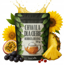 Grøn te Et øjeblik for dig 50 g med passionsfrugt, acai og ananas
