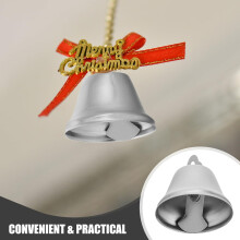 20 Stück Vintage-Weihnachtsglöckchen aus Metall, kleine Glöckchen für Weihnachtsdekorationen, Bastelprojekte und festlichen Baumschmuck, Souvenirs