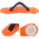 2 Stück Haltegriffe für aufblasbare Boote mit Klebefläche, orange, 10 x 26 cm 6