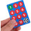 Magnetic Soccer Board Magnets Round PC Material Stable Adhesion Precise Positioning 4