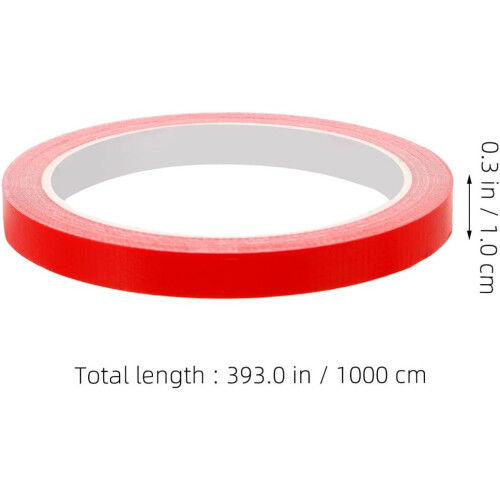 2 Rolls 10M Table Tennis Racket Edge Protector Tape, Adhesive Paddle Side Guard Strip 1