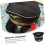 2 pcs Adjustable Decorative Pilot Hat for Classic Black Costume Accessory 1
