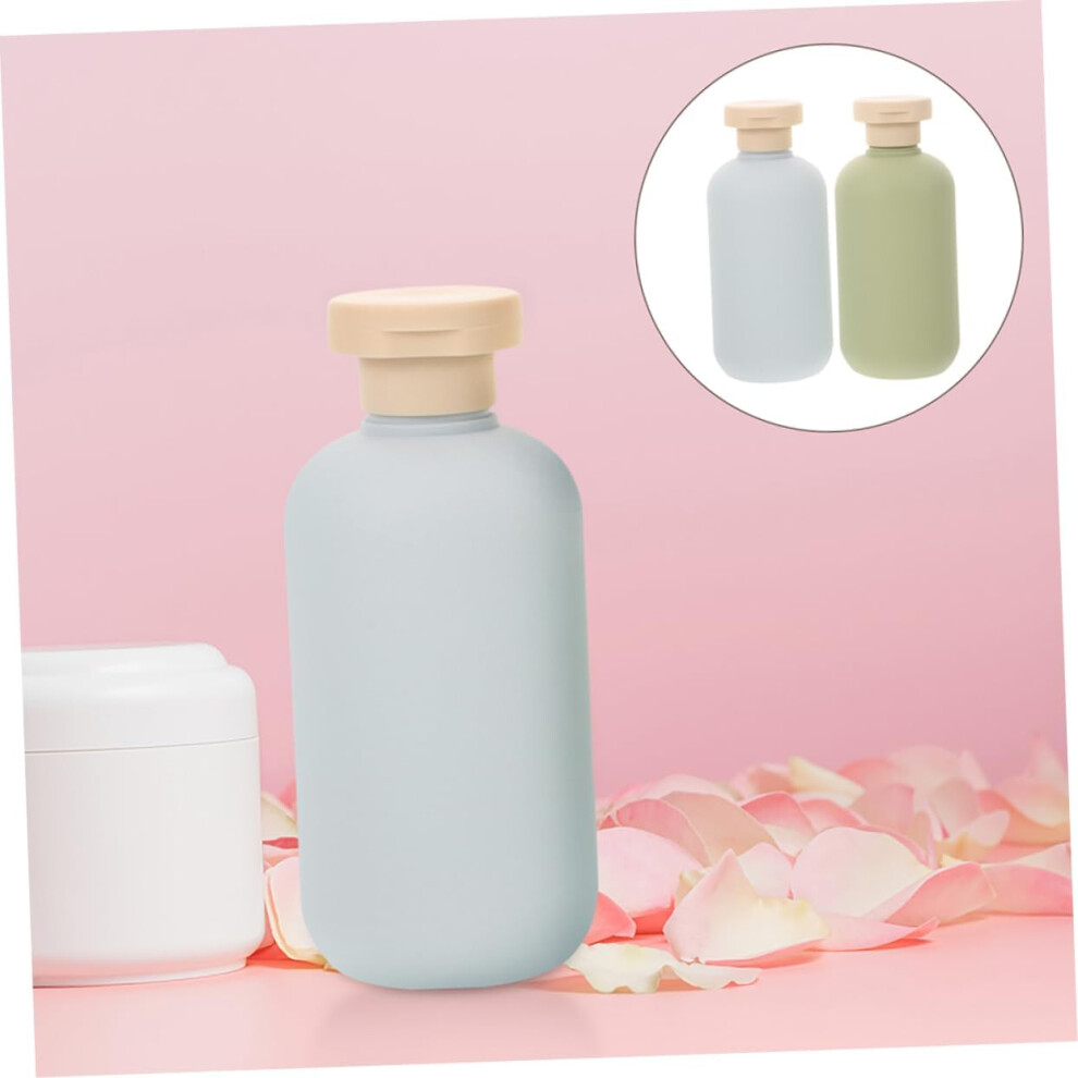 Hkhbjs 2Pcs 300Ml Refillable Travel Toiletry Bottles Shampoo And Conditioner Dispensers