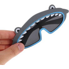 2pcs Boy Girl's Shark Glasses Funny Party Glasses for Ocean Theme Birthday Favors Novelty Cartoon Sunglasse